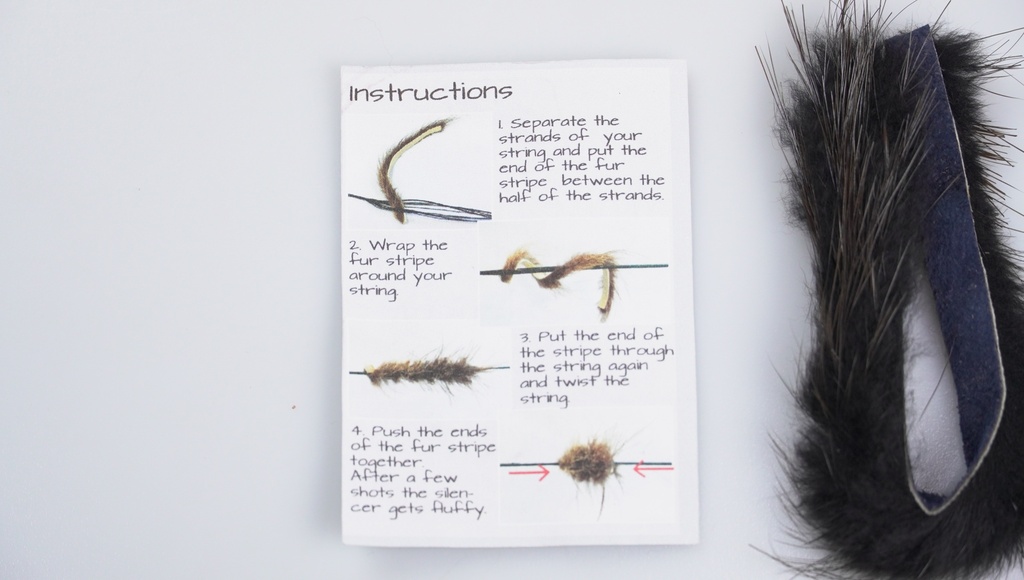 White Feather Natural Fur Silencer 2.JPG