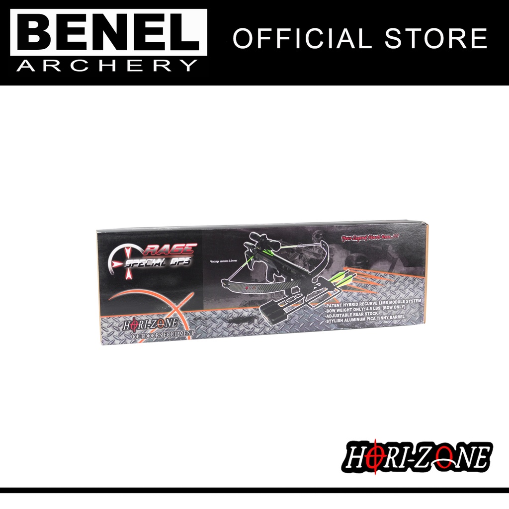 HORIZONE RAGE-X BLACK OPS CROSS BOW