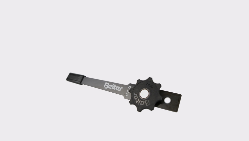 BEITER CLICKER SHEET BLACK BLADE .25