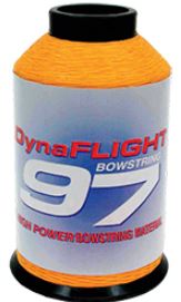 BCY DYNA FLIGHT #97 STRING 1/4 LBS SUNSET ORANGE