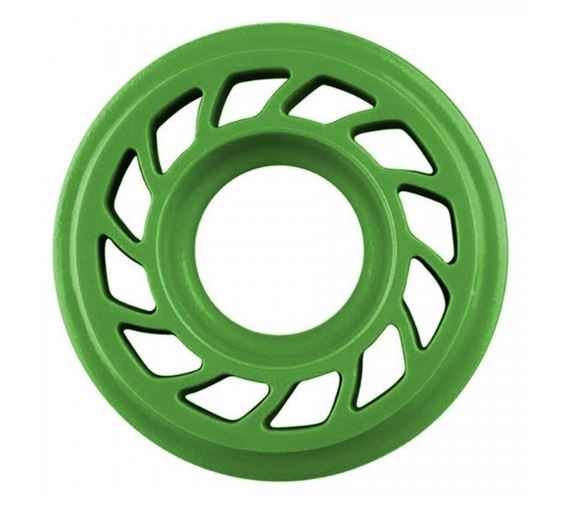 MATHEWS RUBBER HDS 3/8 GREEN