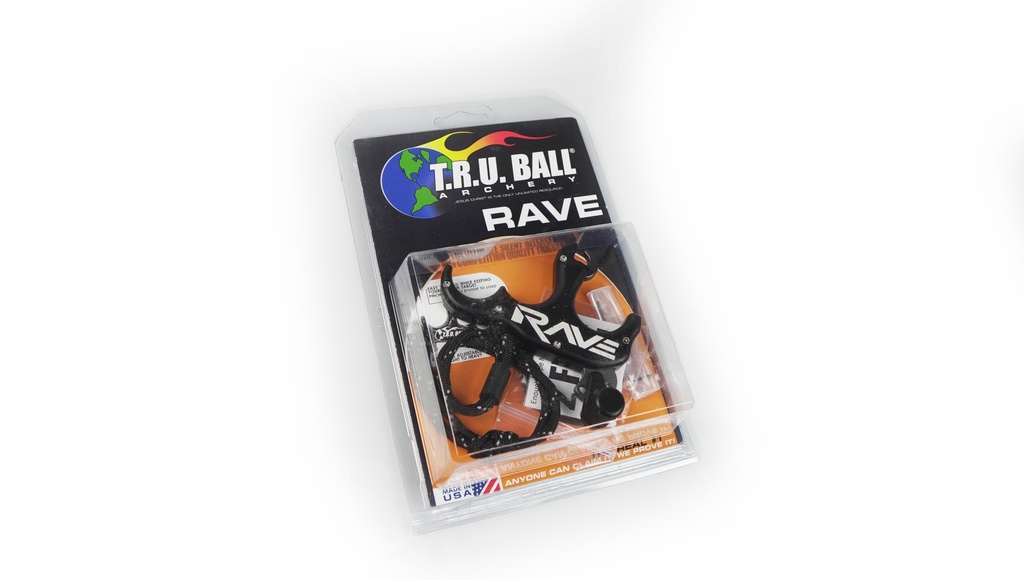 TRU BALL RAVE 3 FINGER BLACK