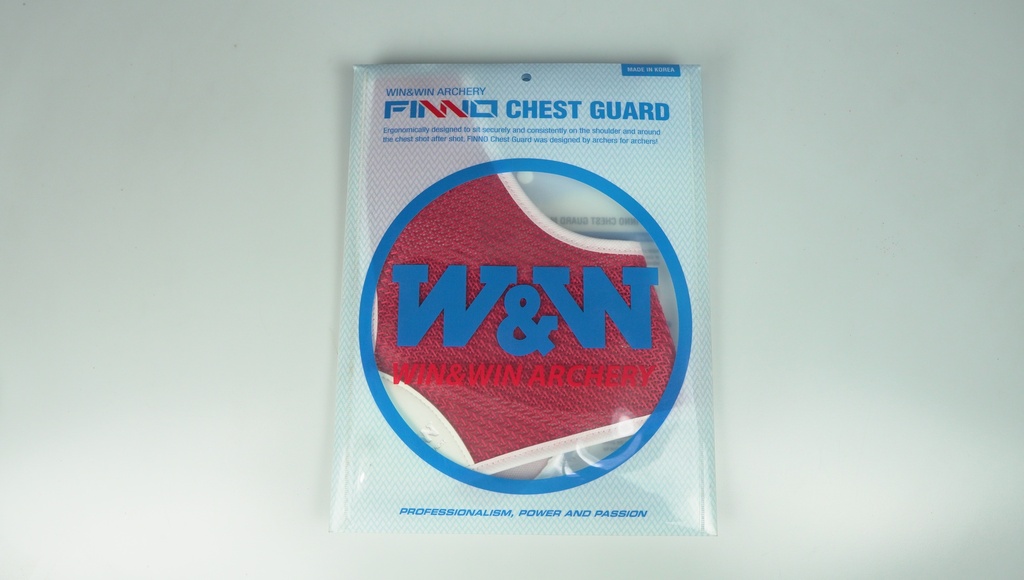 WIN FINNO CHEST GUARD MEDIUM RH RED