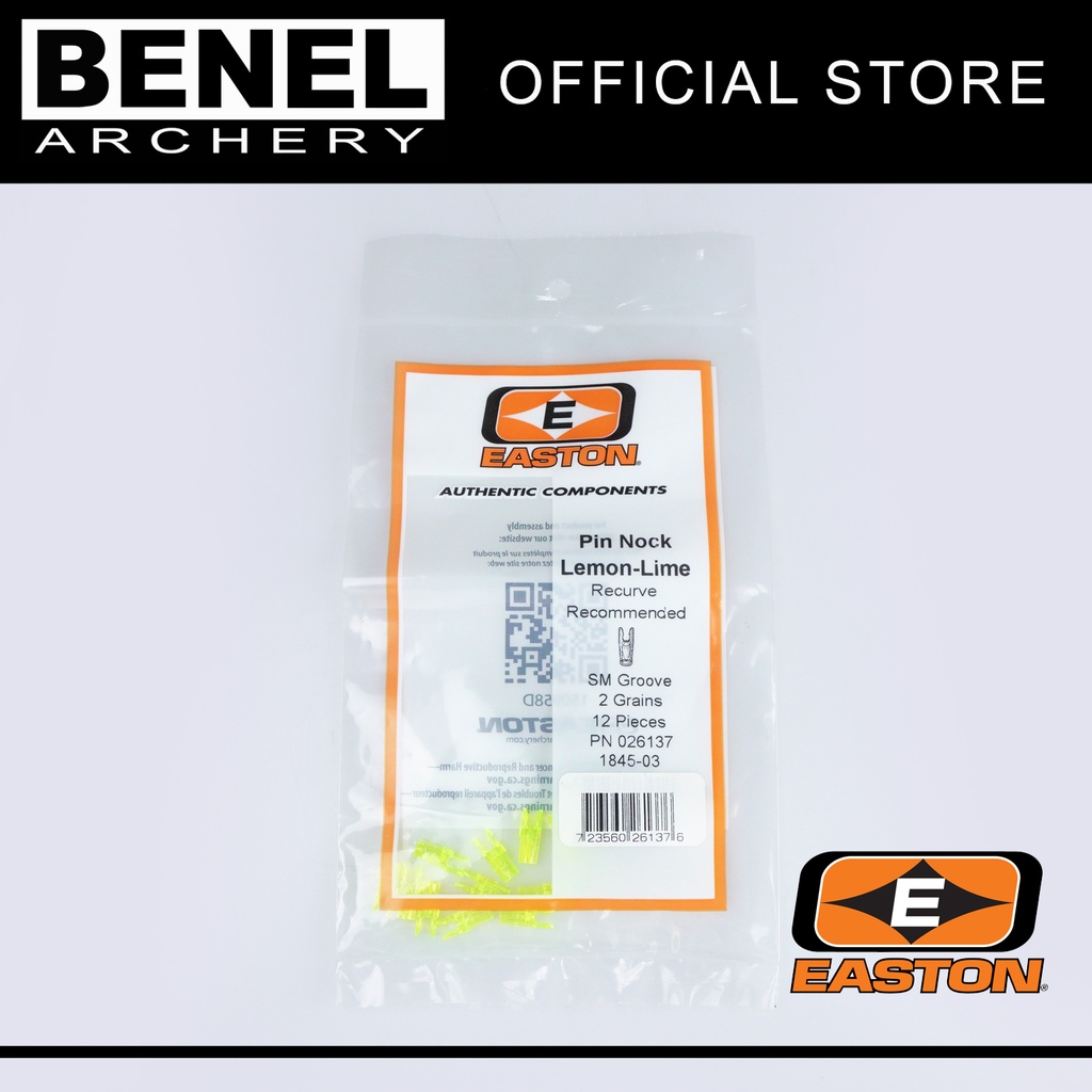 BEITER PIN NOCK HUNTER LIME (25 PCS)