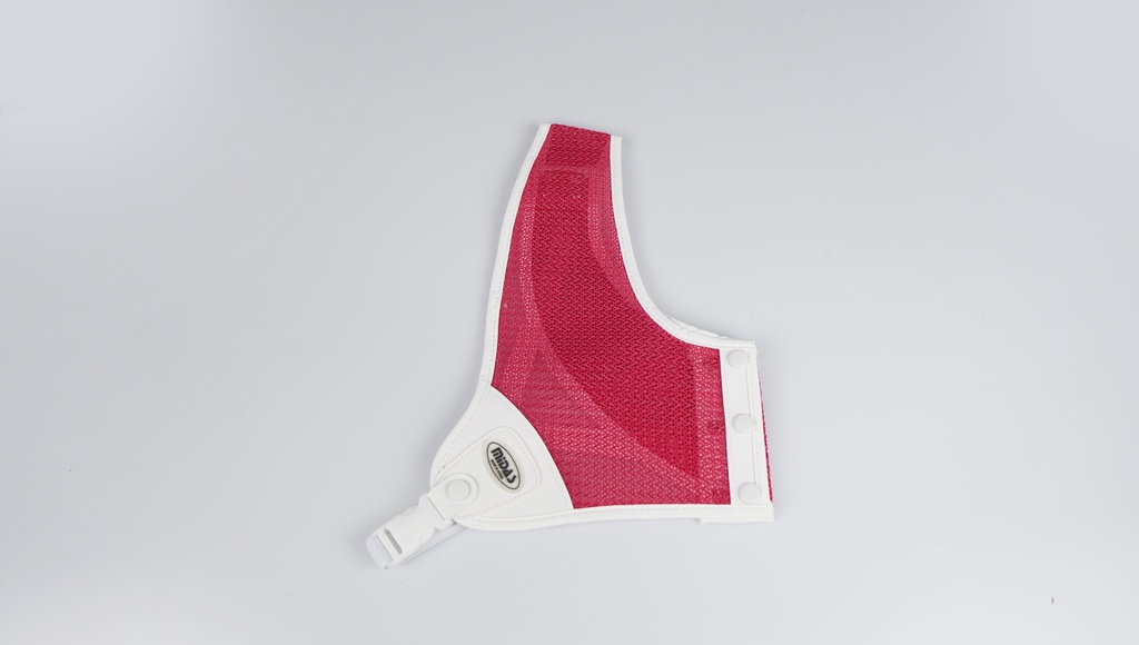 CARTEL 101 CHEST GUARD MEDIUM RH RED