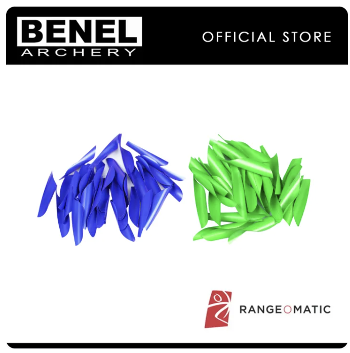 RANGE O' MATIC SPIN WING ORIG RH 1 3/4" GREEN 50'S